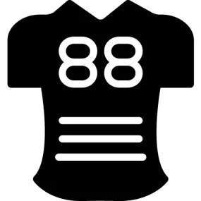 33 White Sports Jersey