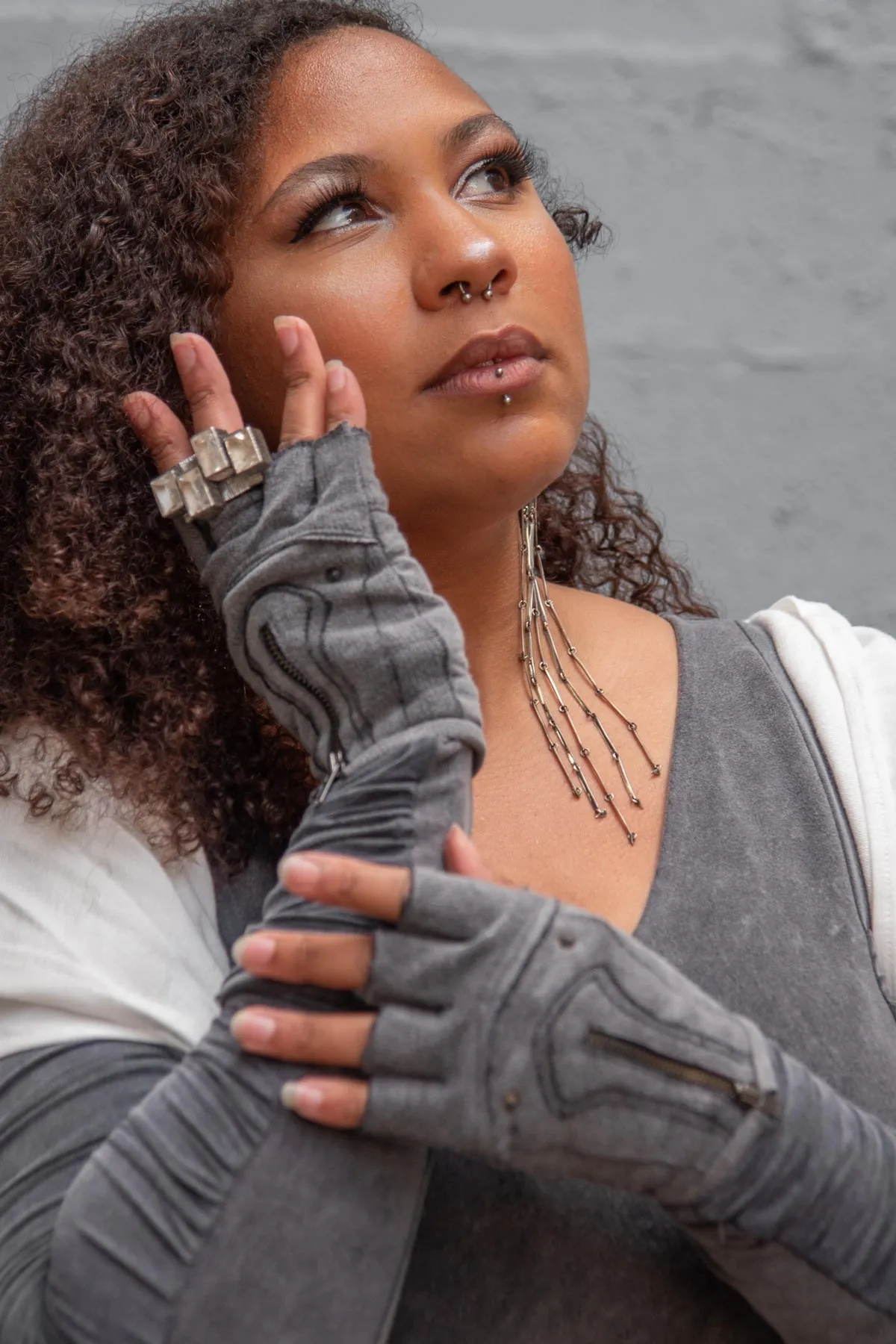 5D x Steam Trunk Mojo Moto Gloves - cotton