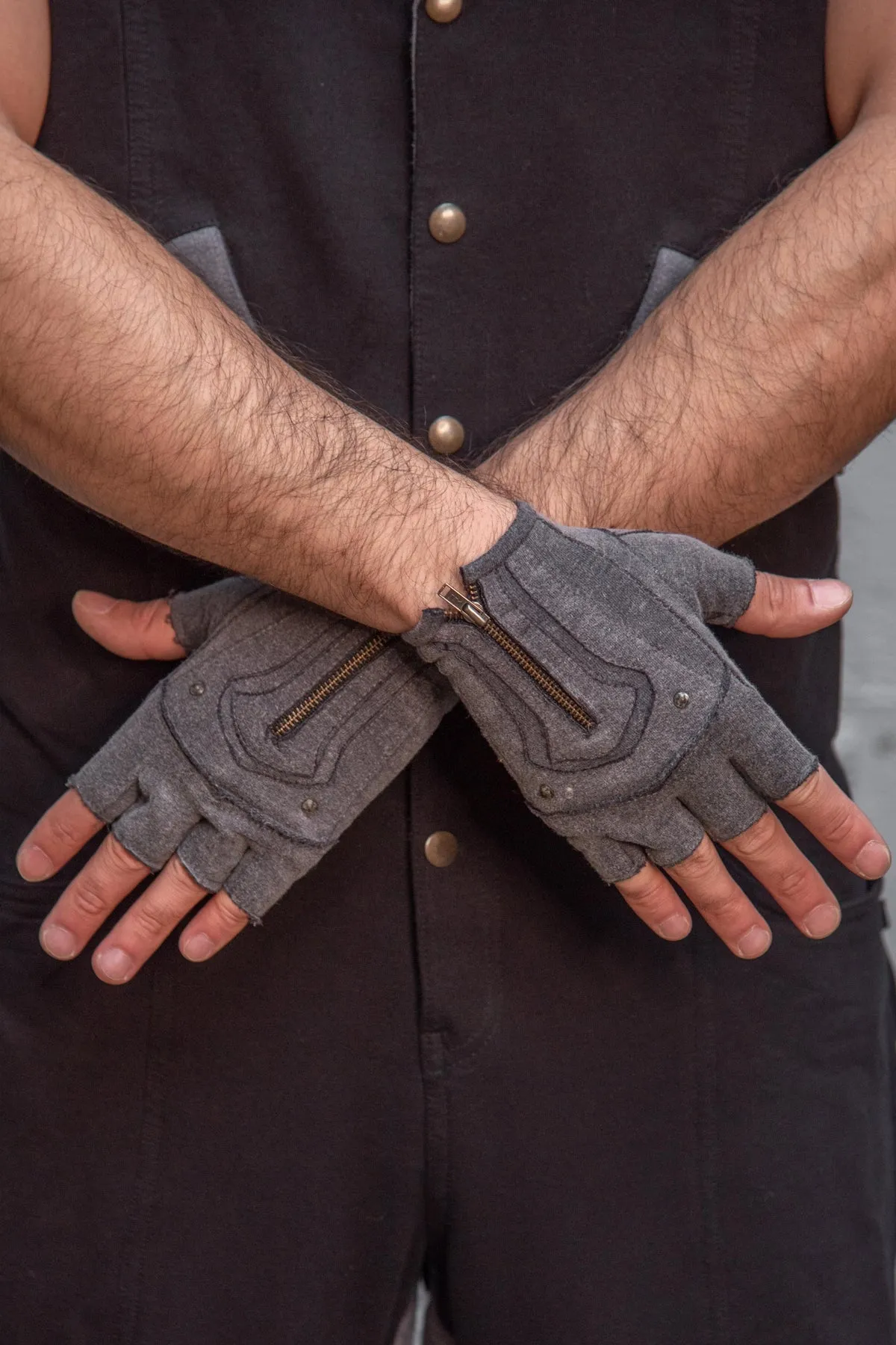 5D x Steam Trunk Mojo Moto Gloves - cotton