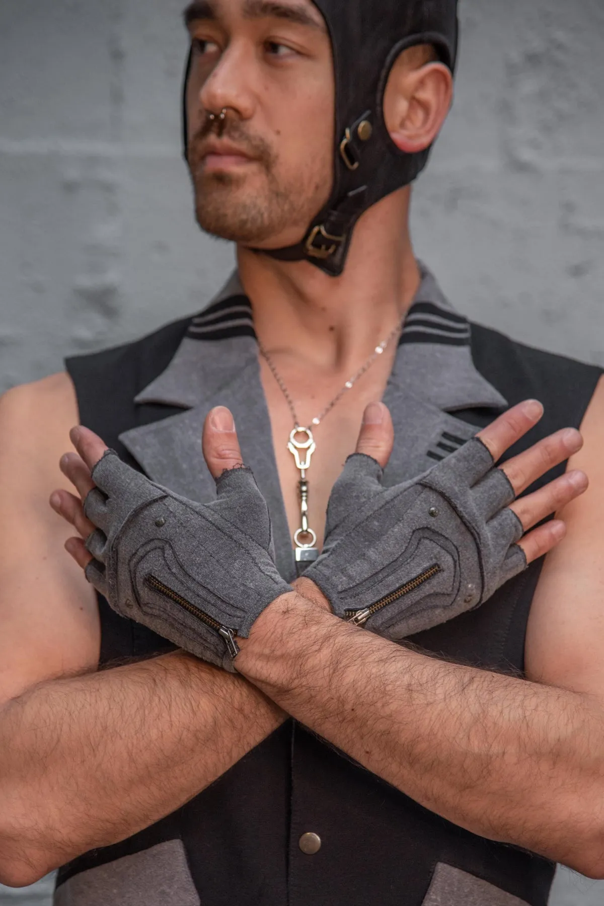 5D x Steam Trunk Mojo Moto Gloves - cotton