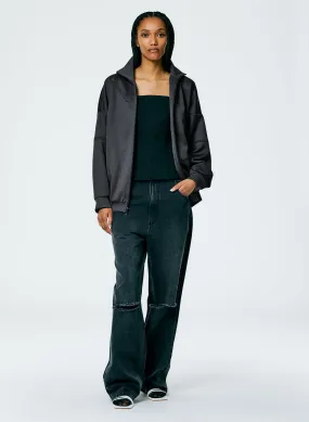 Active Knit Zipper Detailed Track Jacket