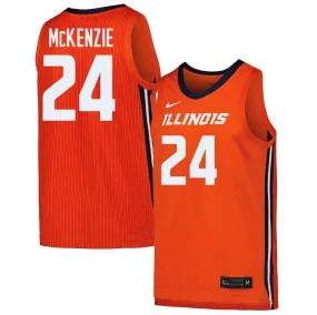 Adalia Mckenzie Nike Illini Basketball Jersey