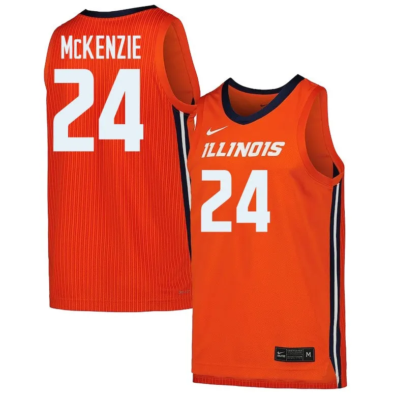 Adalia Mckenzie Nike Illini Basketball Jersey