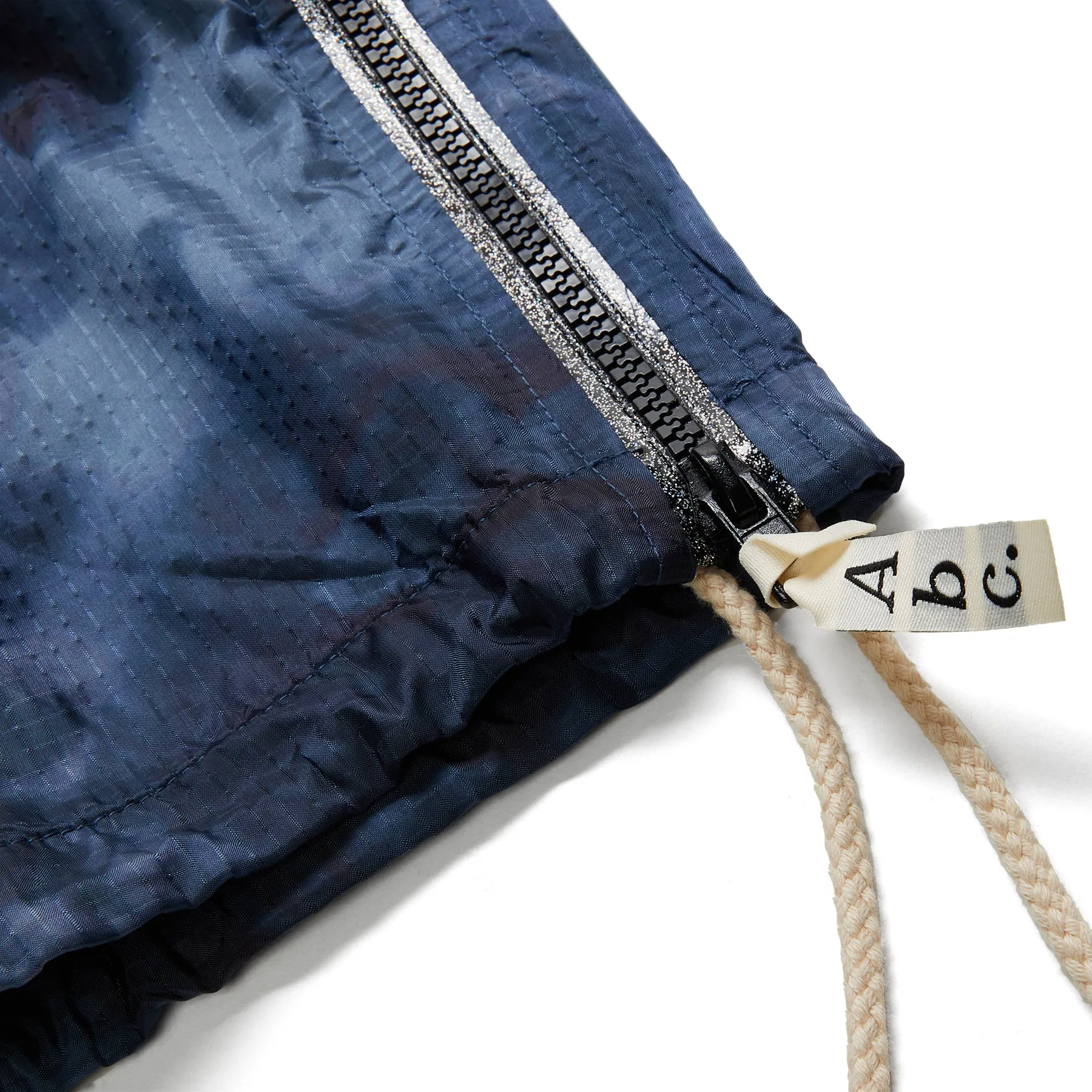 Advisory Board Crystals Abc. Tie-Dyed Ripstop Zip Pant (Blue)