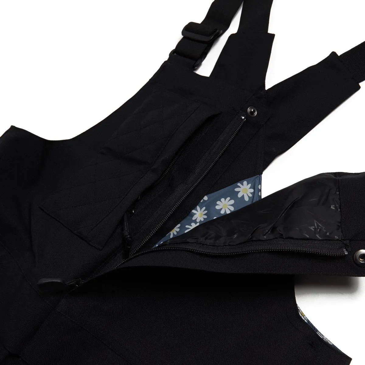 Airblaster Hot Womens Bib Snowboard Pants - Black