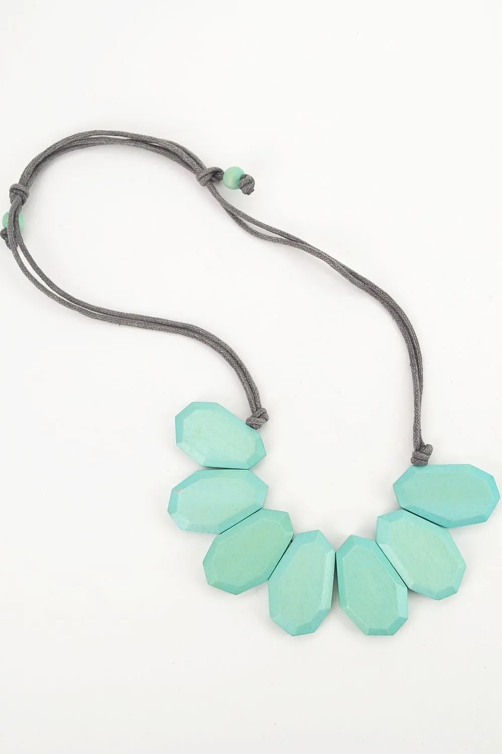 Aqua Diamond Necklace