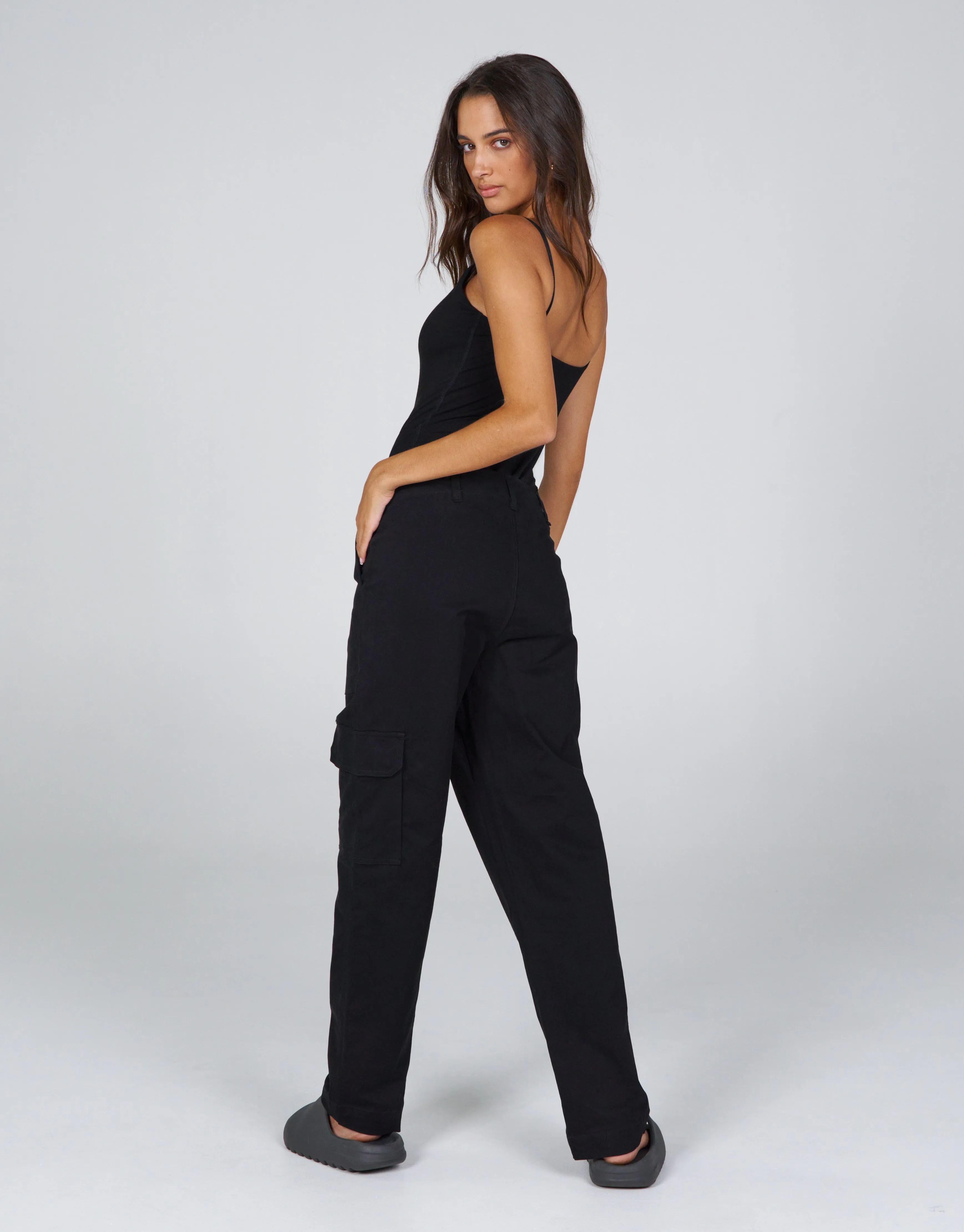 AW Desert Cargo Pants- Storm (Black)