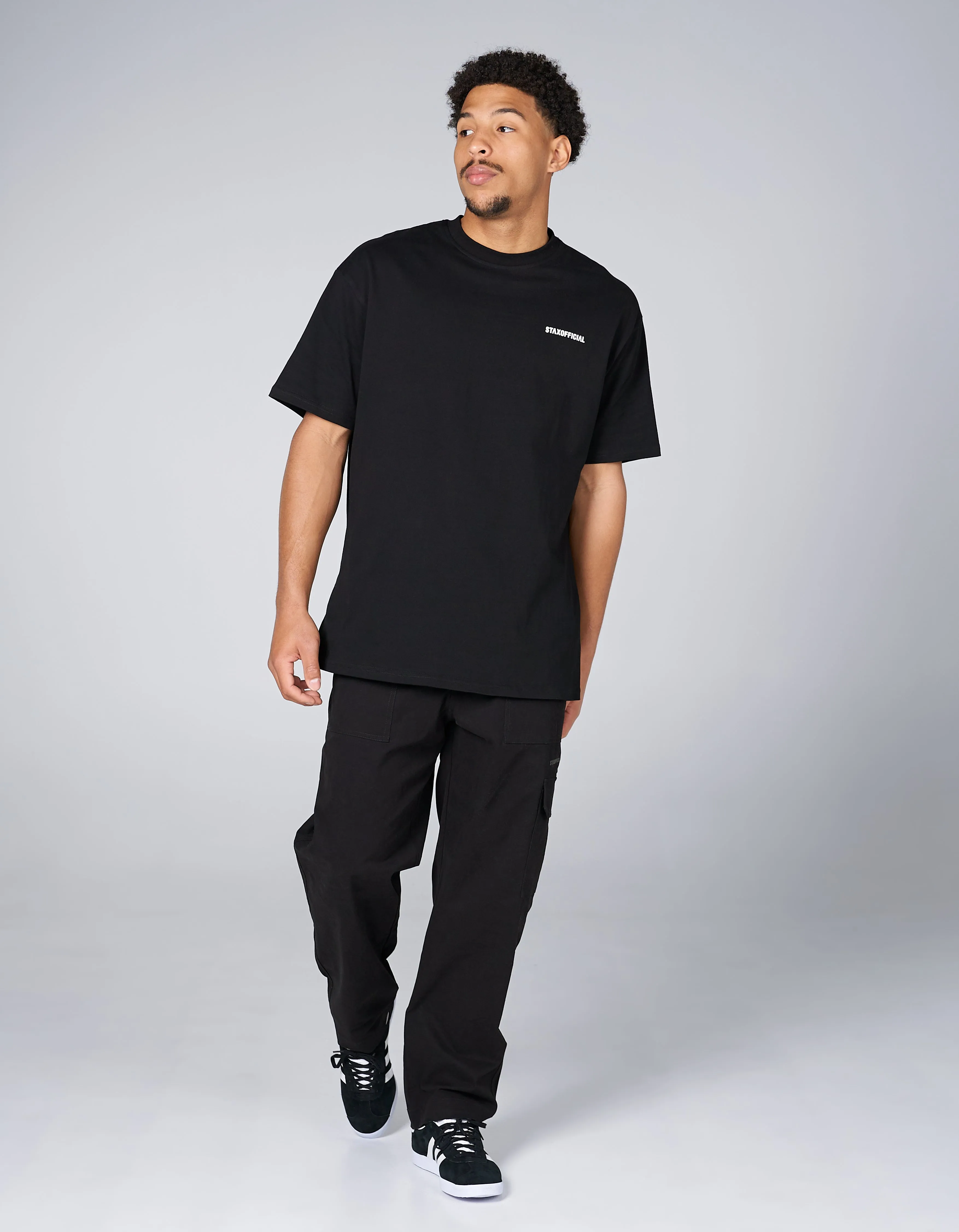AW Desert Cargo Pants- Storm (Black)