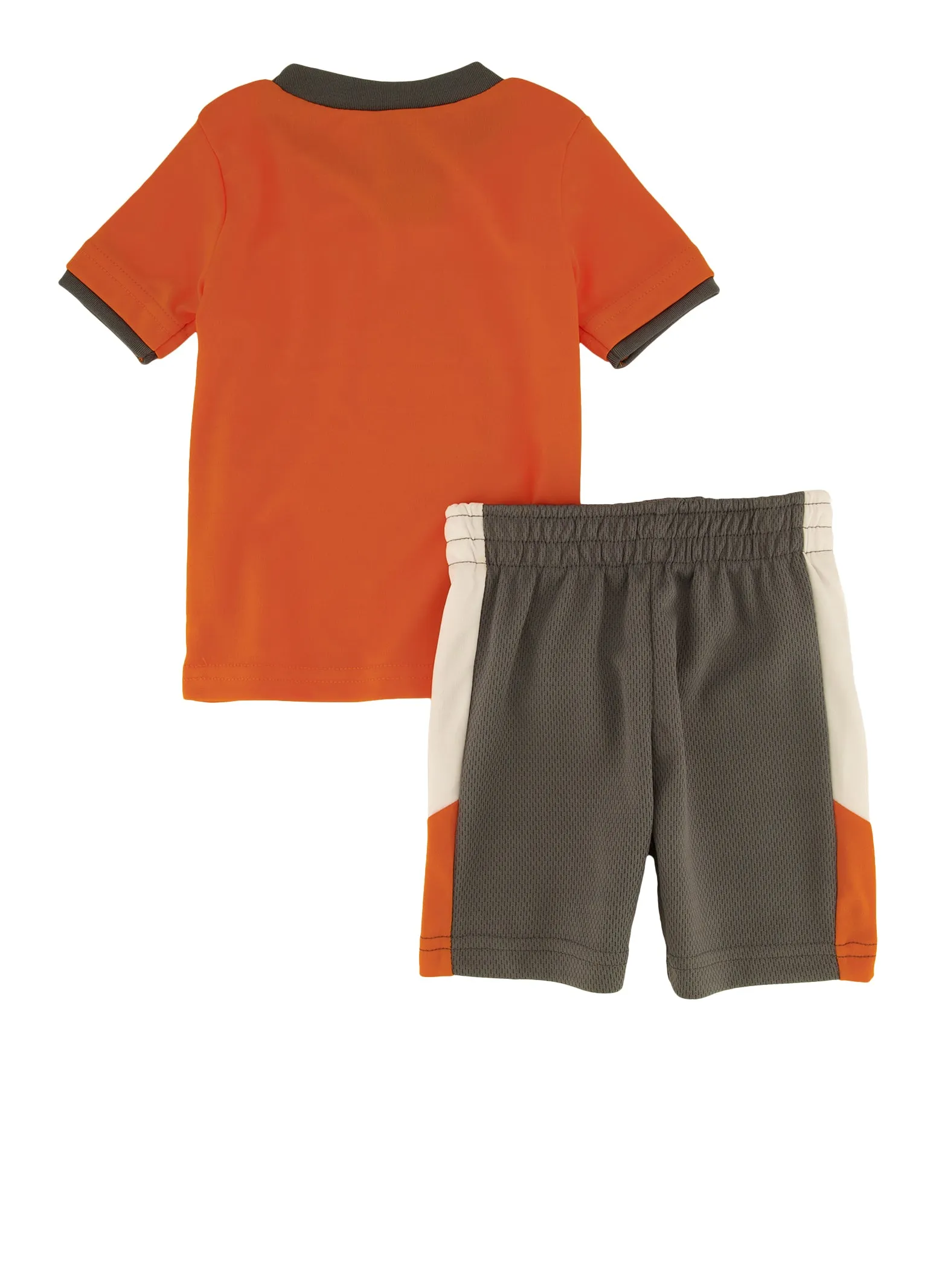 Baby Boys 12-24M Varsity Graphic Tee and Basketball Shorts