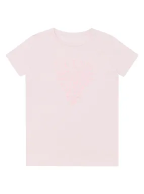 Ballet Pink Leopard Logo T-Shirt (2-7)