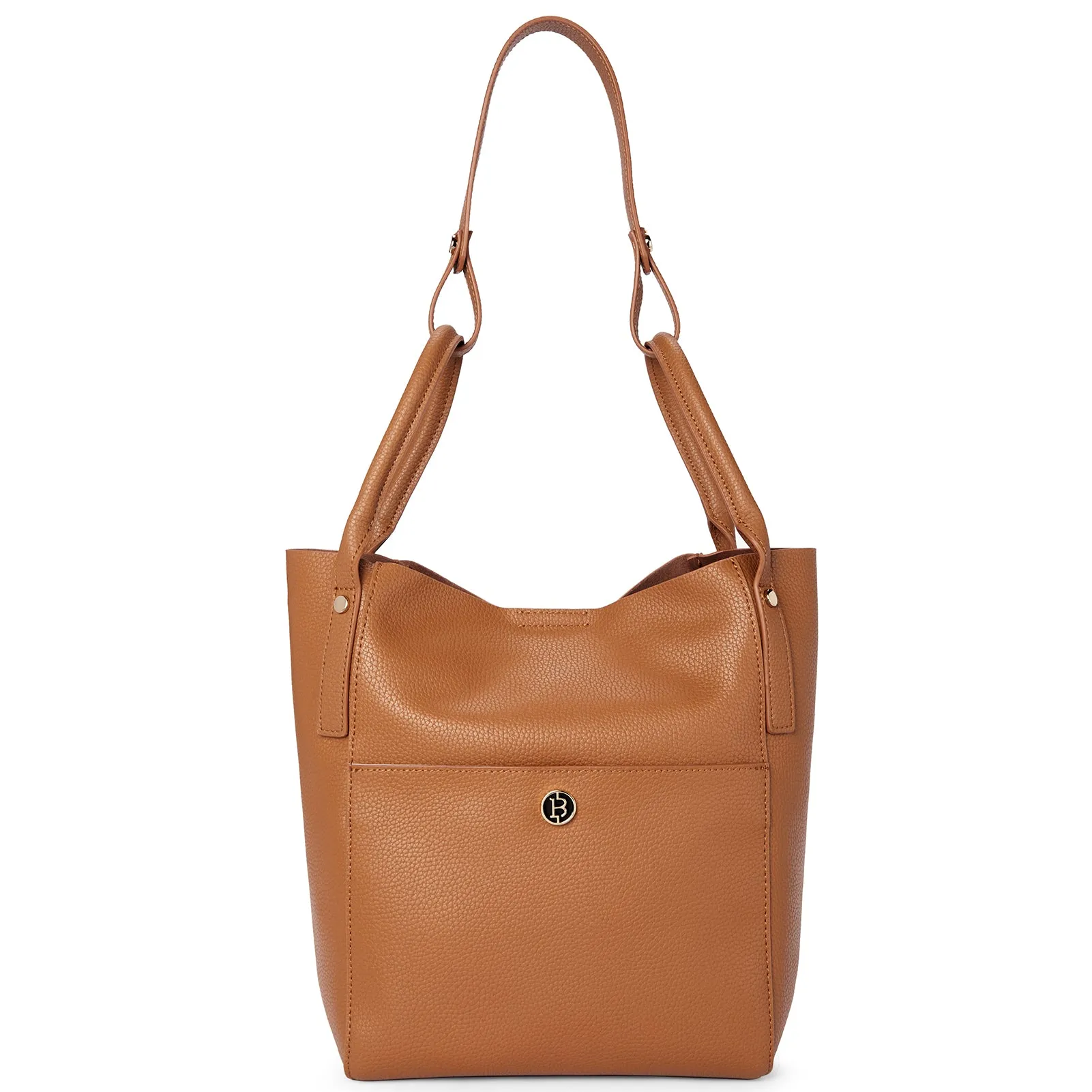 BOSTANTEN Women Handbags Leather Purses Designer Hobo Bucket Tote Bags with Zipper Pouch