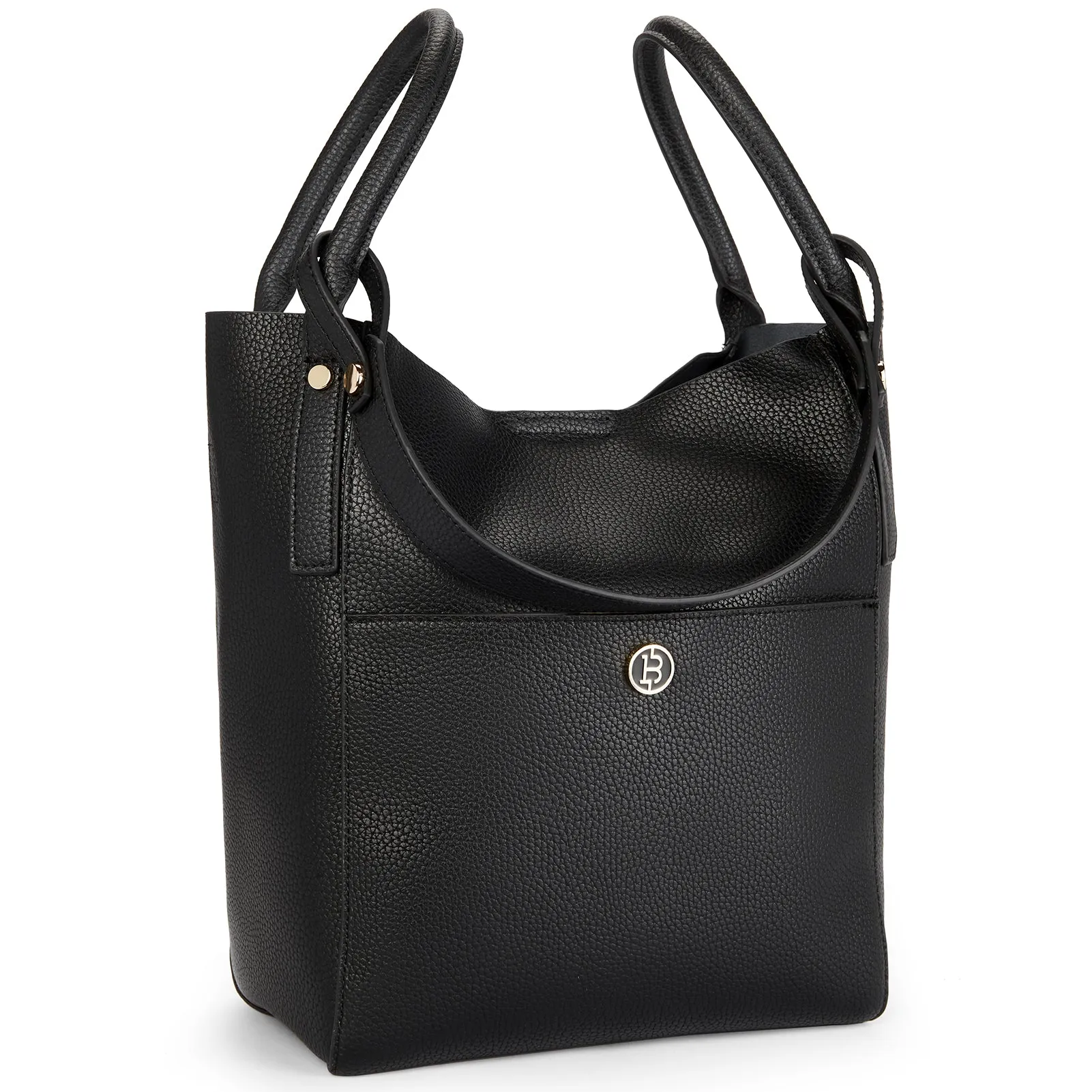BOSTANTEN Women Handbags Leather Purses Designer Hobo Bucket Tote Bags with Zipper Pouch