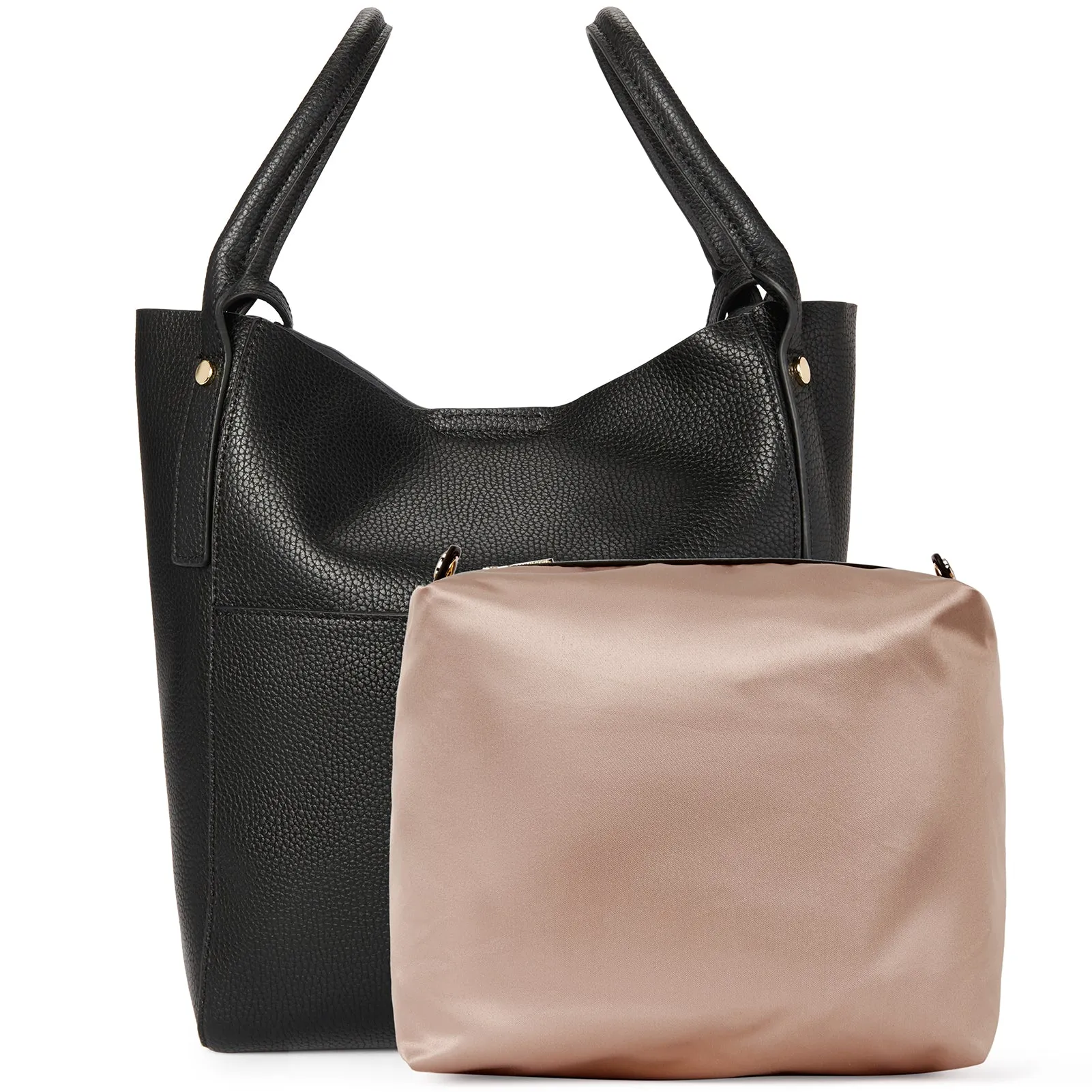 BOSTANTEN Women Handbags Leather Purses Designer Hobo Bucket Tote Bags with Zipper Pouch