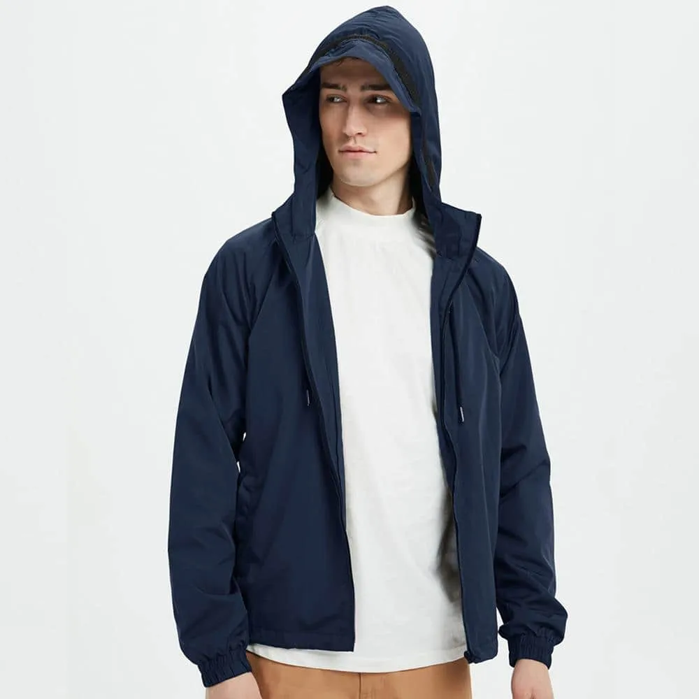 Boysnextdoor Water Resistant Windbreaker Navy