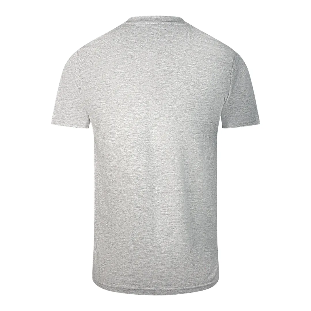 Cavalli Class Bold Tiger Emblem Design Grey T-Shirt