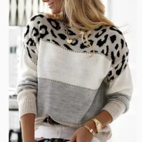 Cecilia | Vibrant Leopard Pullover