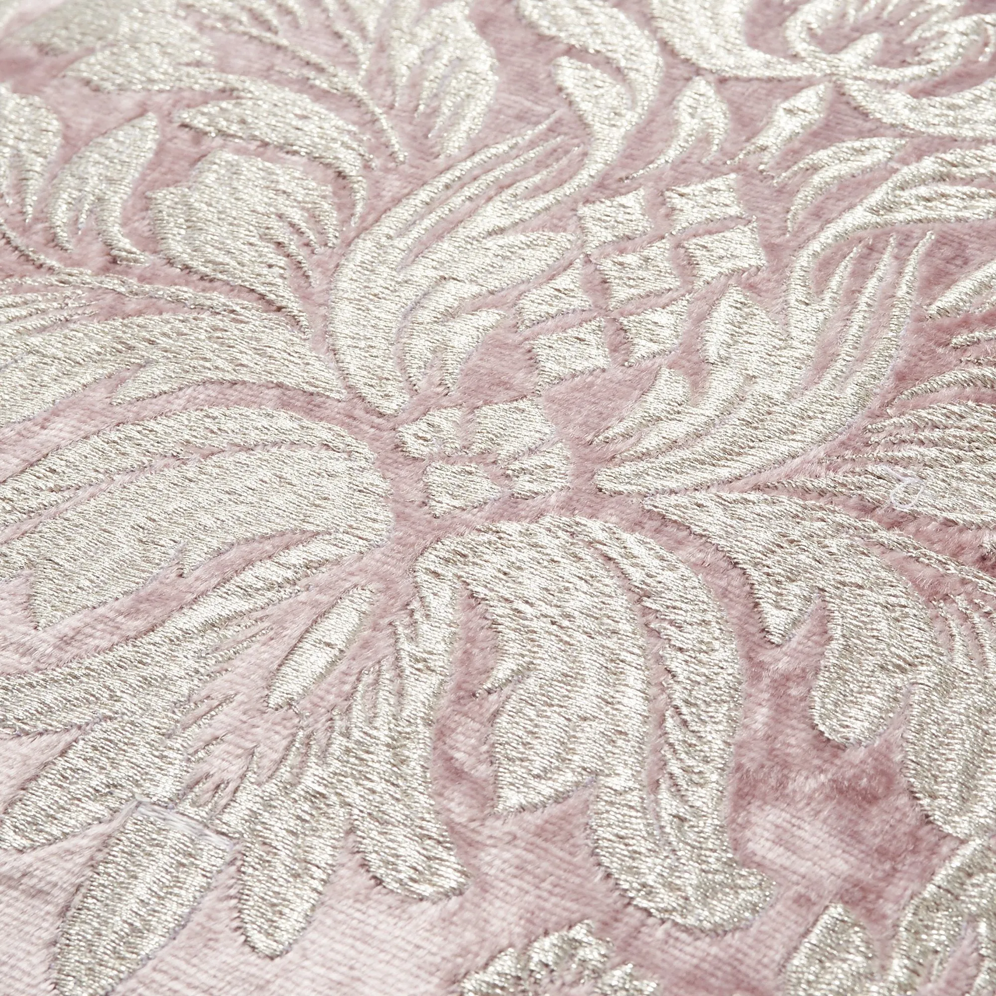 Charlesen Cushion Cover Light Pink X Silver