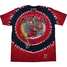 Chicago Slam Dunk T-Shirt Multi Tie Dye
