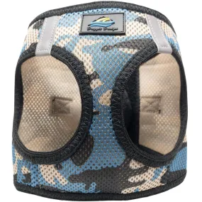 Choke-Free Mesh Harness | Blue Camo