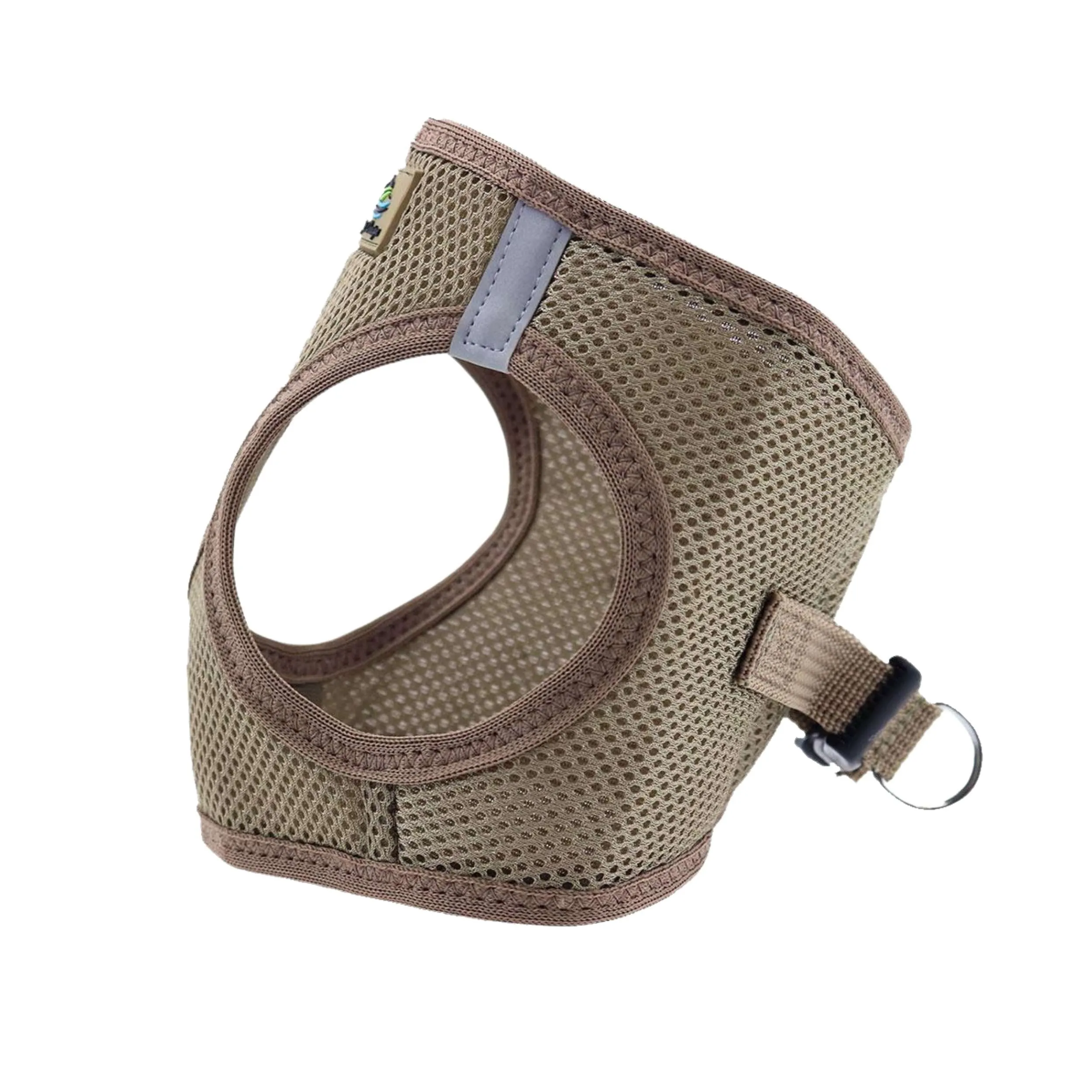 Choke-Free Mesh Harness | Fossil Brown