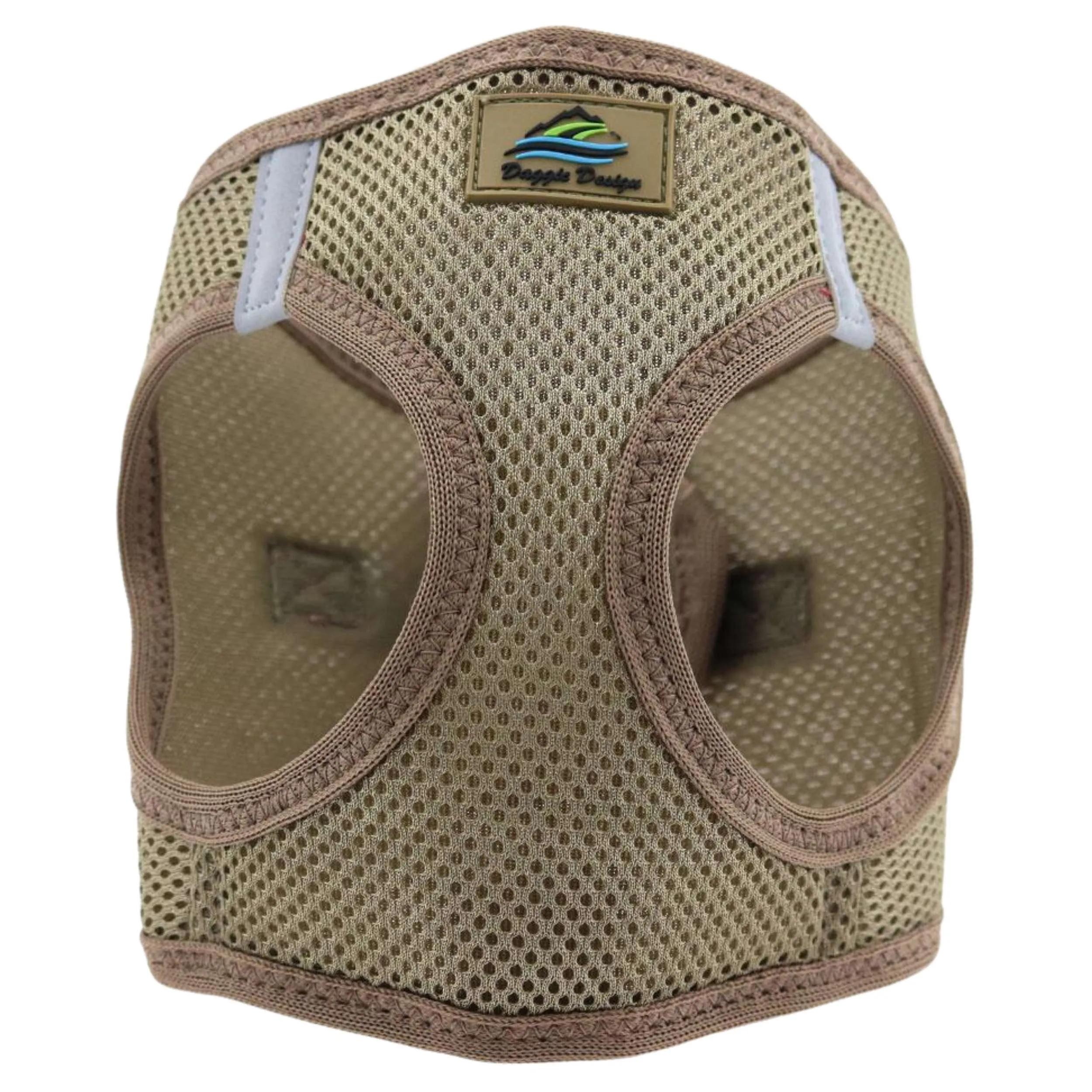 Choke-Free Mesh Harness | Fossil Brown