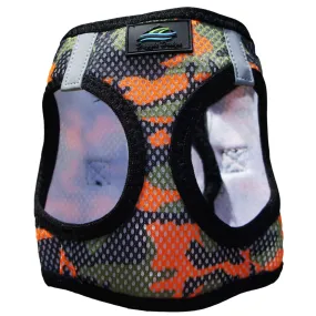 Choke-Free Mesh Harness | Orange Camo