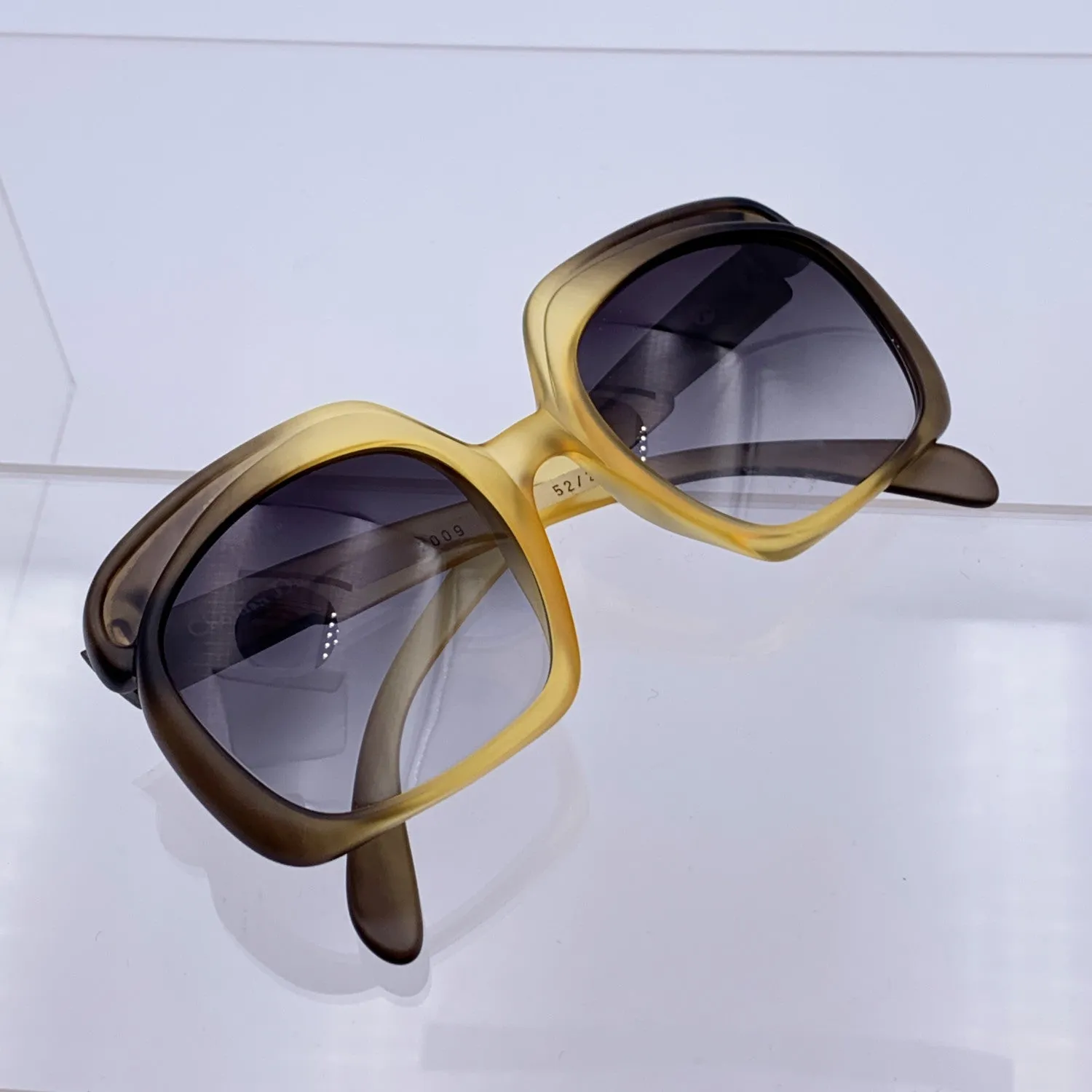 Christian Dior Vintage Sunglasses 2009 272 Yellow Green 52/22 140mm