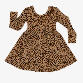 Classic Leopard Twirl Dress