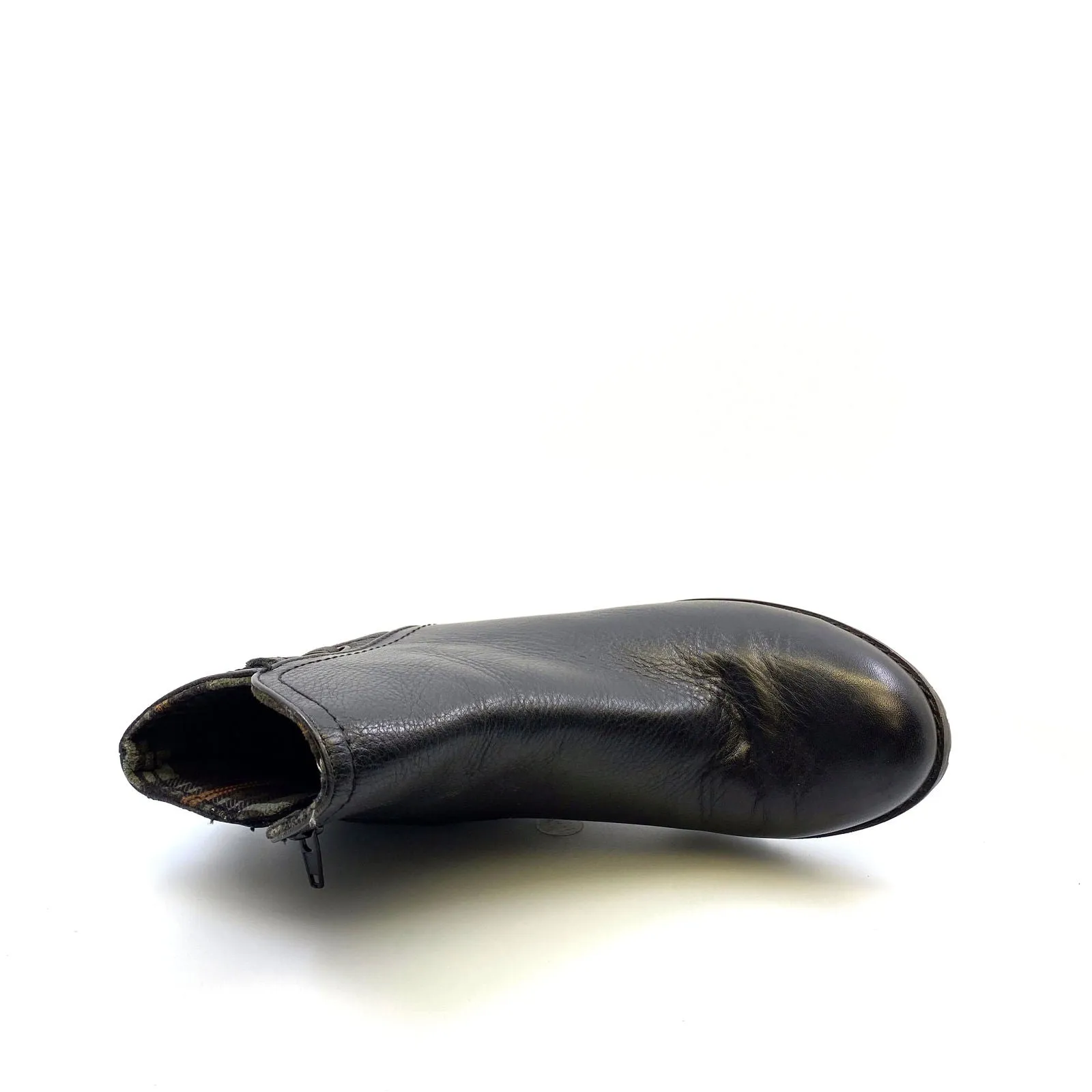 Cobb Hill by Rockport Womens “Lucinda” Size 8M Black Back Tie Boot Booties