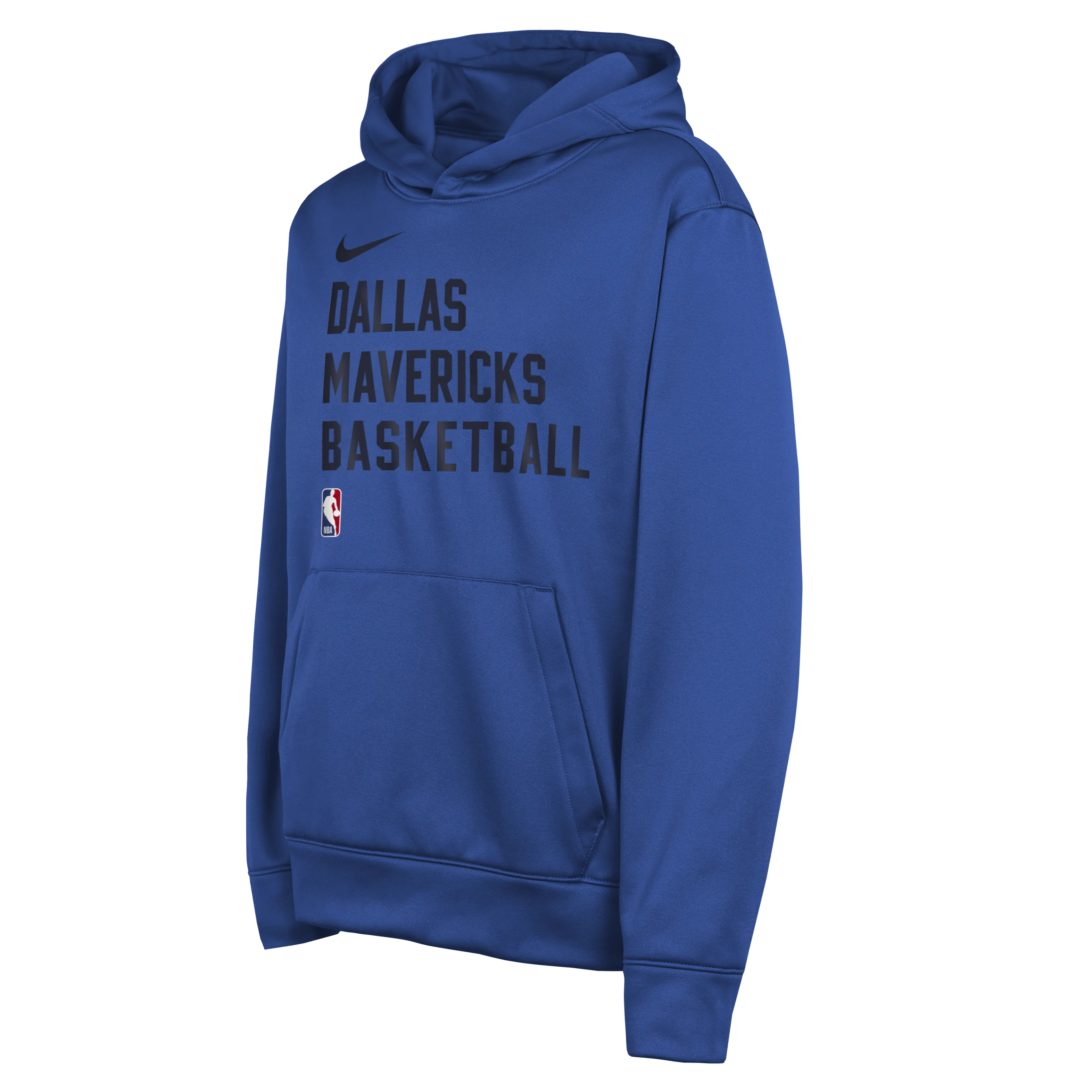 DALLAS MAVERICKS NIKE OUTERSTUFF YOUTH ROYAL BLUE DRI-FIT SPOTLIGHT HOODIE