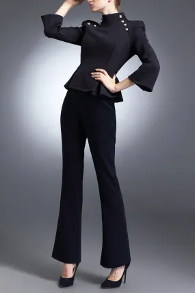 Dana Scuba Turtle Neck Blouse