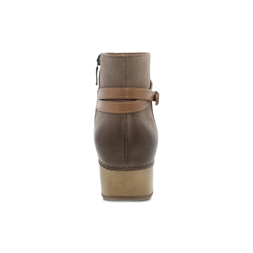 Dansko Brook Taupe Burnished Nubuck Boot (Women’s)