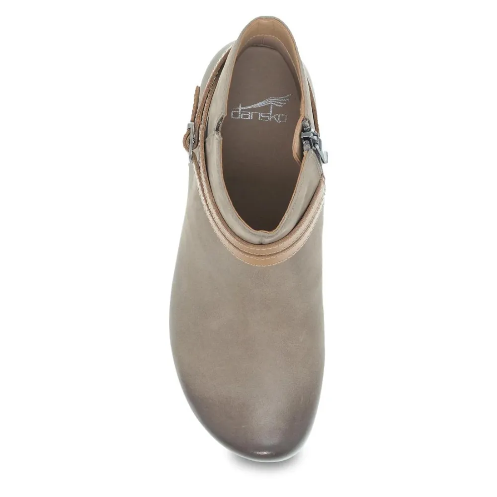 Dansko Brook Taupe Burnished Nubuck Boot (Women’s)