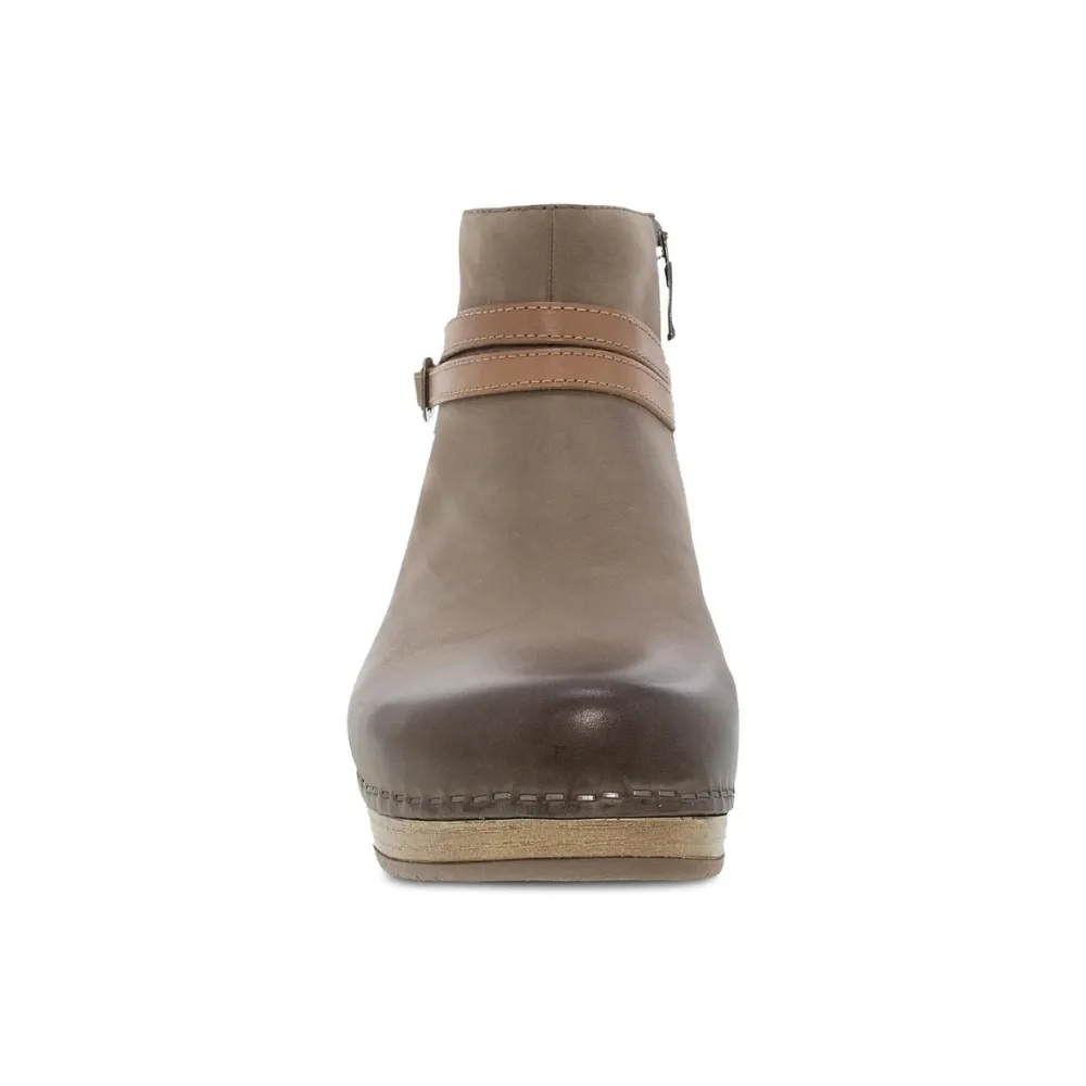 Dansko Brook Taupe Burnished Nubuck Boot (Women’s)