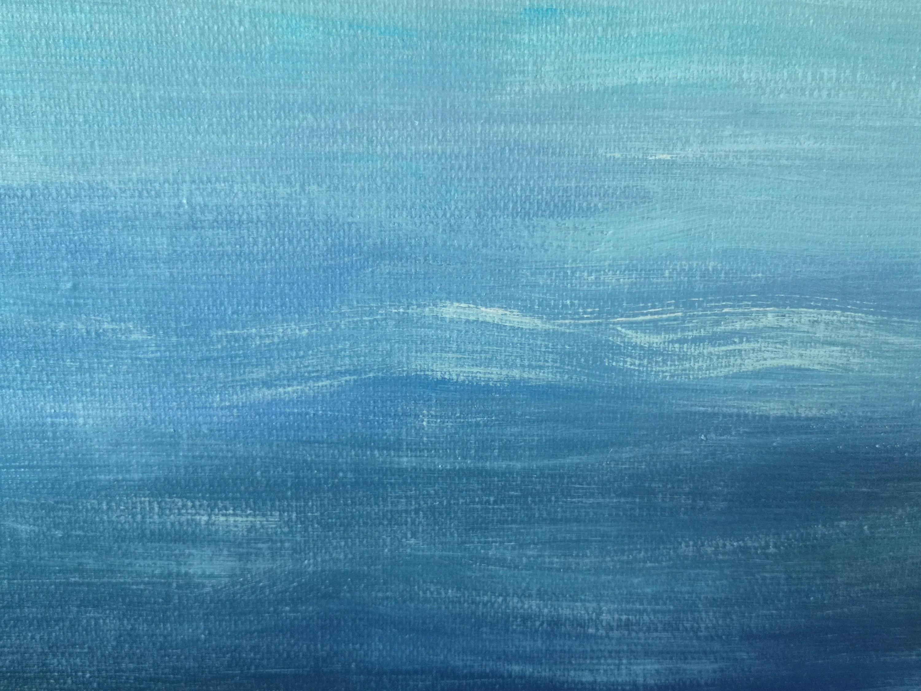 Extra Large Paintings for Sale Blue Ocean Abstract Painting Gp025