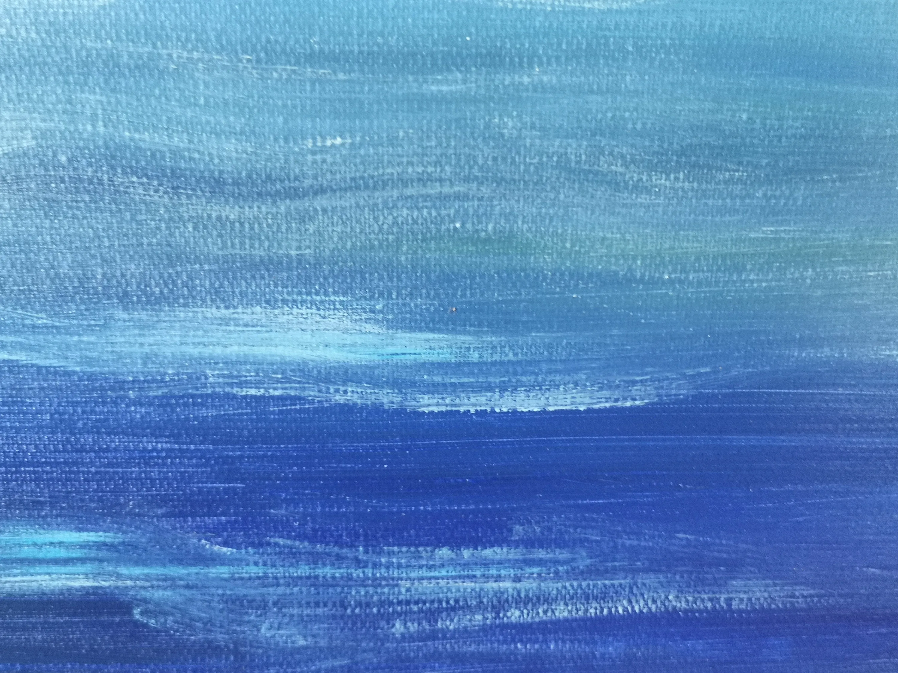 Extra Large Paintings for Sale Blue Ocean Abstract Painting Gp025
