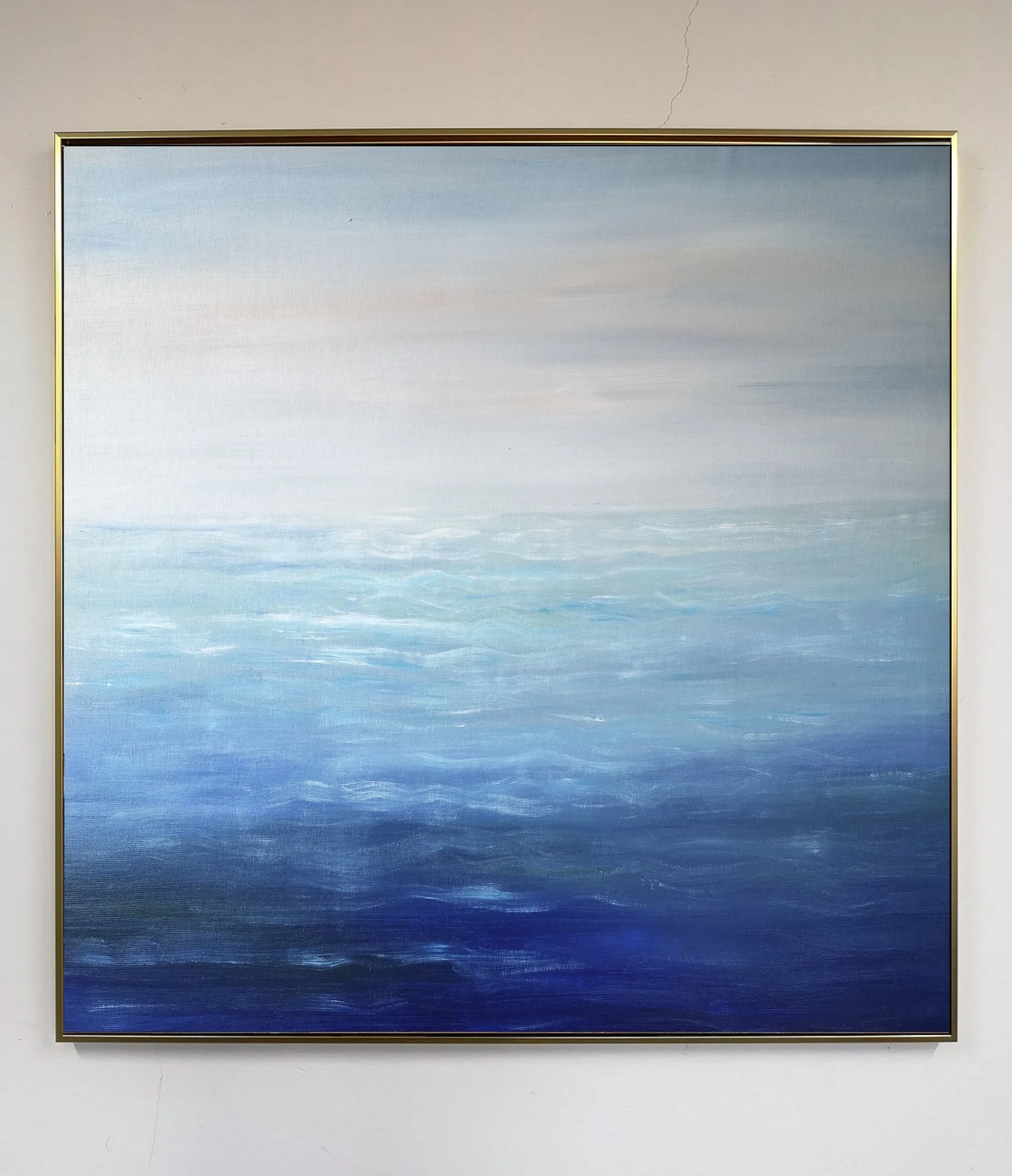 Extra Large Paintings for Sale Blue Ocean Abstract Painting Gp025