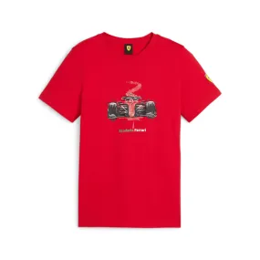 Ferrari Race Kids Graphic Tee Boys/Unisex Motorsport
