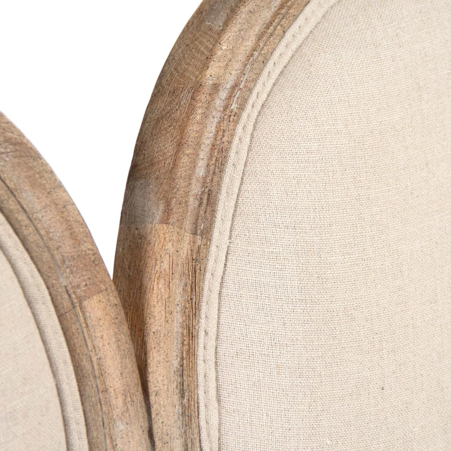 French Triple Back Medallion Settee