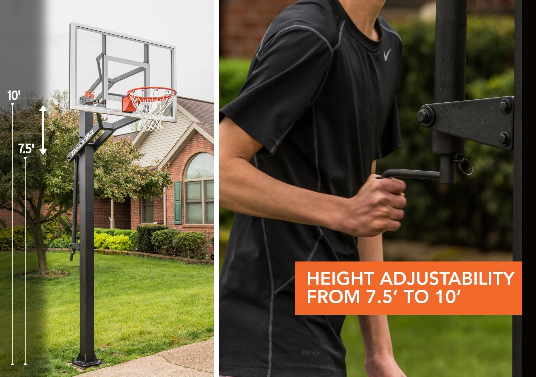 Goalrilla GS54C In-Ground Basketball Goal