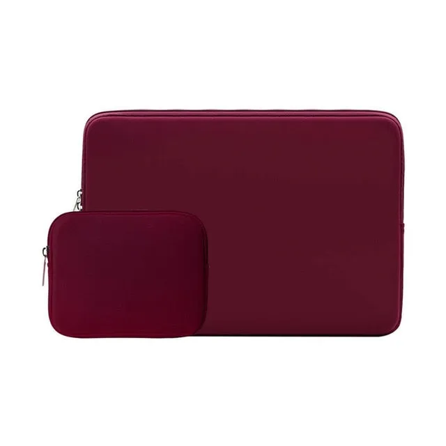 Laptop For Asus Acer HP Lenovo 11 13.3 14 15.6 inch for Macbook Air 11 13/Pro 13 15 Repellent Sleeve Cases Neoprene Water