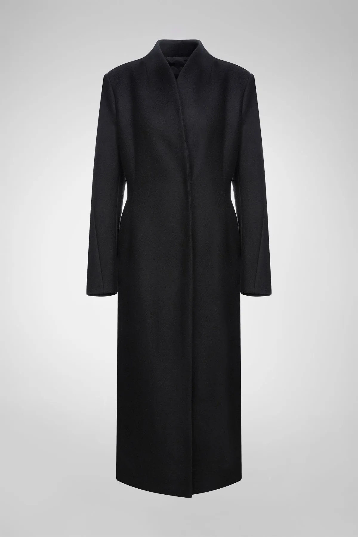 Margaux - Black Wool Coat