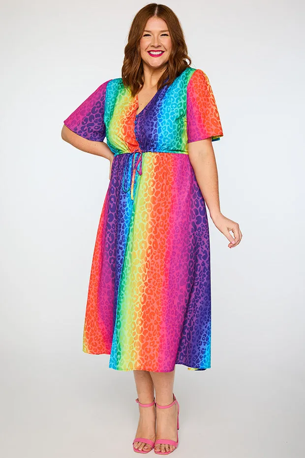 Marley Ombre Leopard Dress