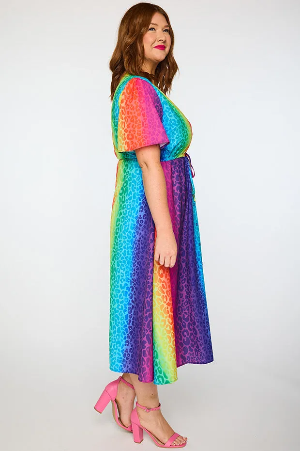 Marley Ombre Leopard Dress
