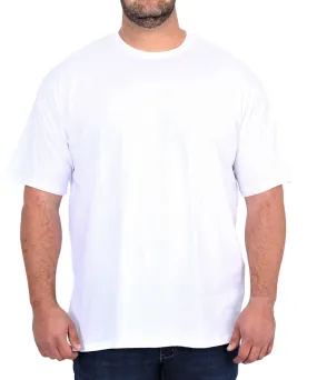 Mens Plain Cotton Crew Neck Tee