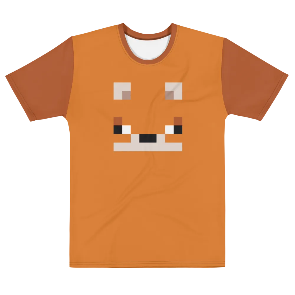 Minecraft Fox Unisex Short Sleeve T-Shirt