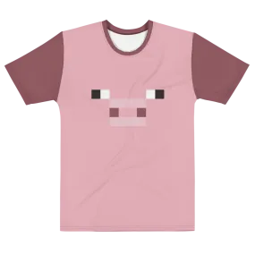 Minecraft Pig Unisex Short Sleeve T-Shirt