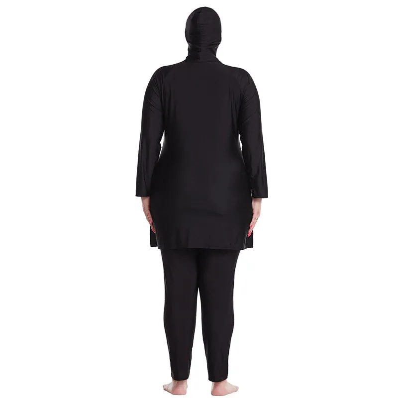 Muslim Women Plus Size Burkinis Swimwear Swimsuit
