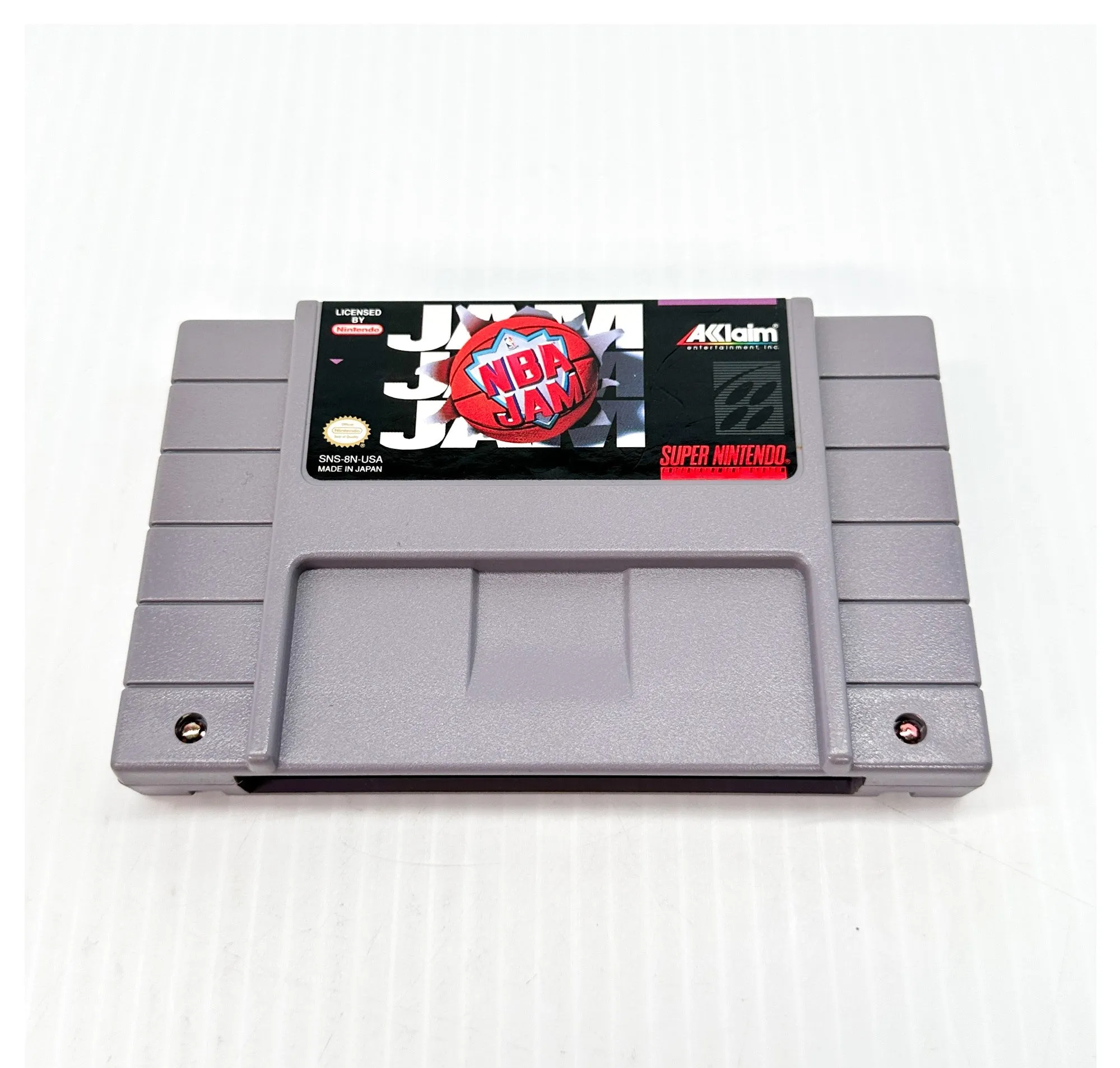 NBA JAM - SNES Game - Complete in Box - Excellent Condition!