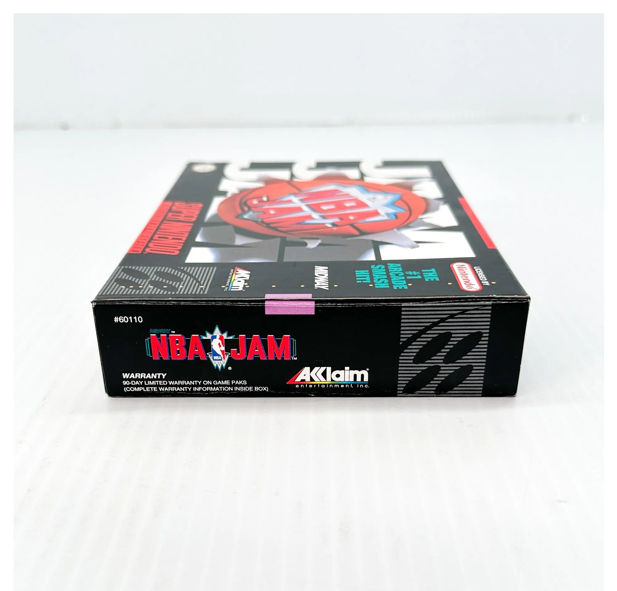 NBA JAM - SNES Game - Complete in Box - Excellent Condition!